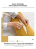 Body Pillow Pregnancy Pillows Chin Lumbar and Leg Support Stomach and Back Sleepers Adjustable Bendable Roll Pillow for Sleeping 2