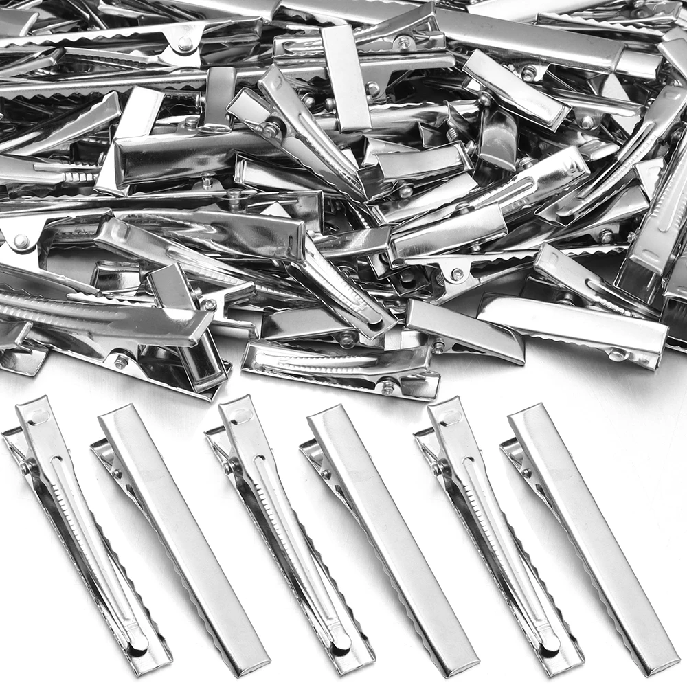 20-50pcs Metal Hair Clips Alligator Clips Hairpins Barrettes For DIY Jewelry Ornament Girls Women Hair Styling Tools Accessories 5