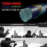 מזיק רך PURELURE SHARPEN לורה ארוך ספינינג ויציקה XF/MF מקלות פעולה FUJI רכיבים באס פייק מקל דיג ספינינג 4