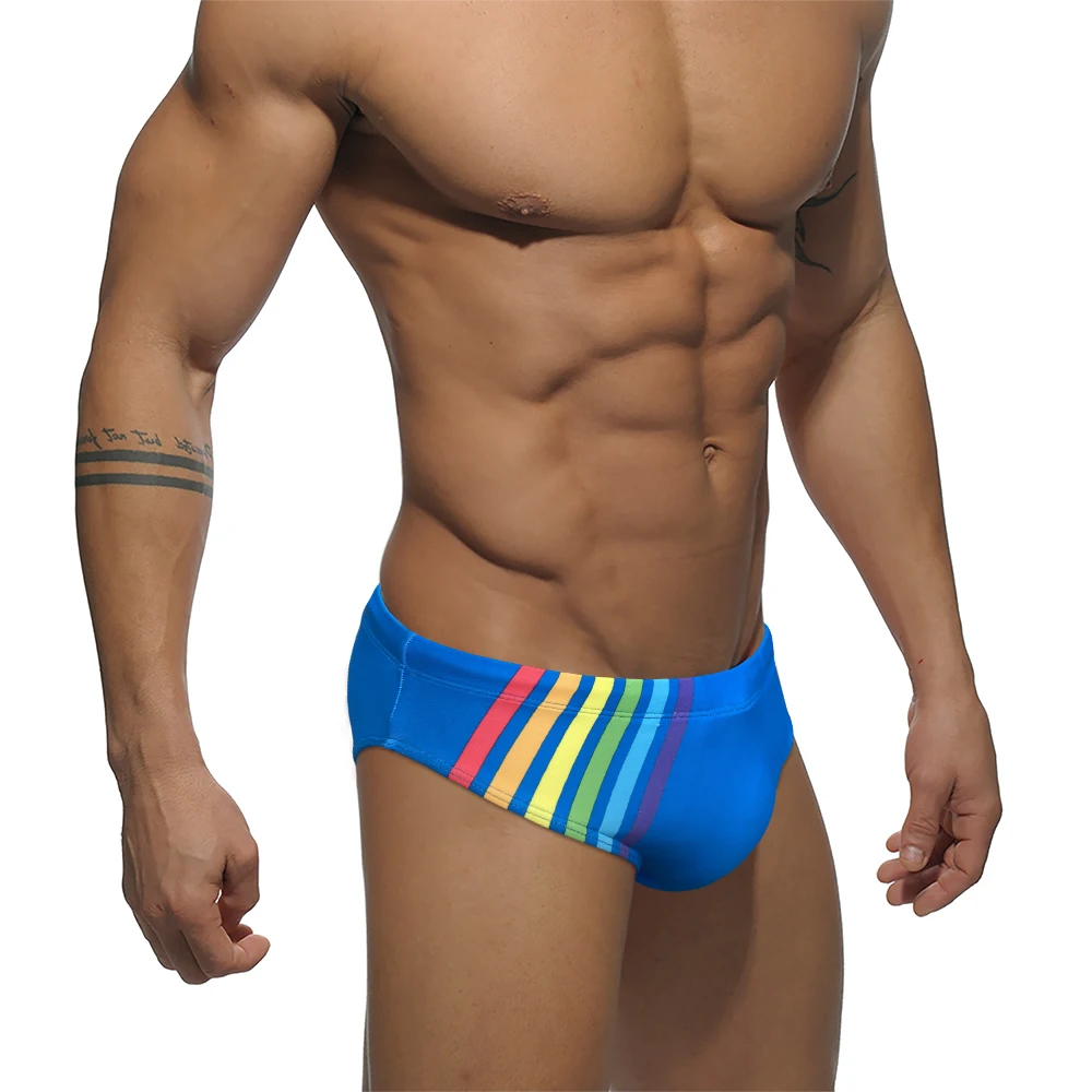 Europe America Fashion Mens Swimwear Sexy Low Waist Mayo