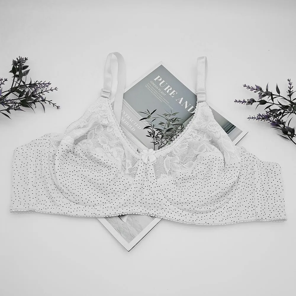 Lingeries sexy hot Women's Lace Bra Minimizer Bras For Women thin Cup Non Lined underwire Floral Embroidery for Female C22