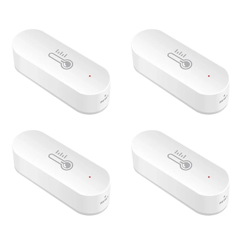 

4X Tuya Wifi Temperature Humidity Sensor Smart Home Meter Indoor Hygrometer Thermometer Smart Life App Control