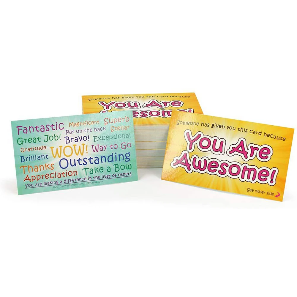 10-50pcs Encouragement Card Behavior Incentive Awards Children Reward Card For Kids Students Teachers Classroom School Kids Toy