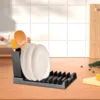 Foldable Dish Rack Dish Drying Rack Vertical Dish Storage Organizer Multifunctional Kitchen Gadgets Utensil Holder Space Saving 3