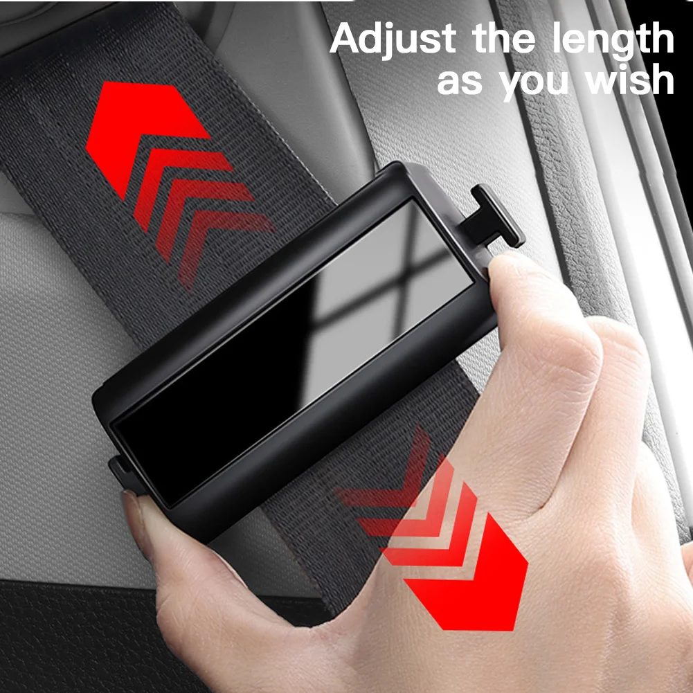 Regolatore Cintura di Sicurezza Auto, Clip per Cintura di Sicurezza, Blocco Cintura di Sicurezza per Viaggi, Allevia la Pressione - Image 4