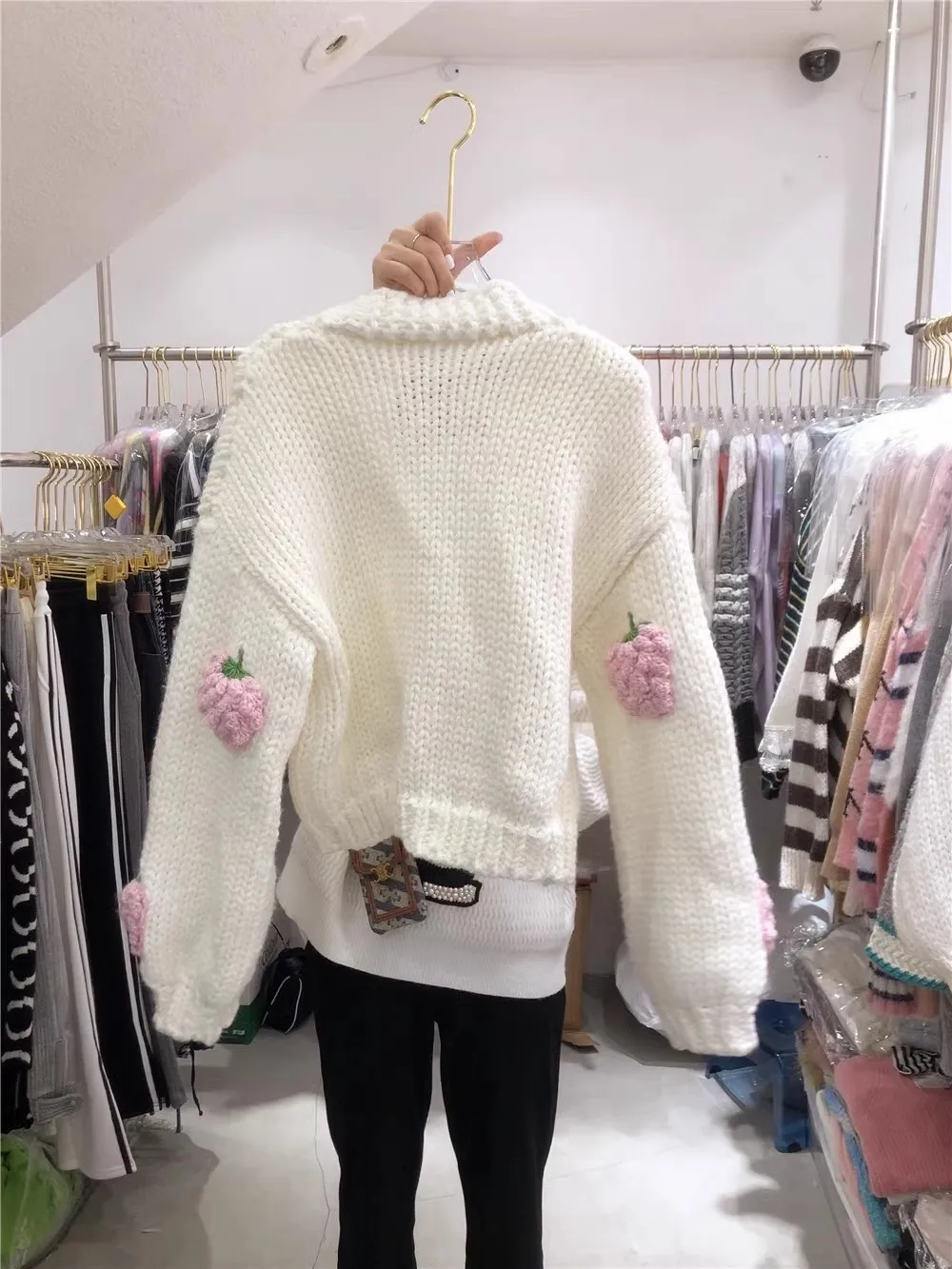 Knitted Cardigan Image 10