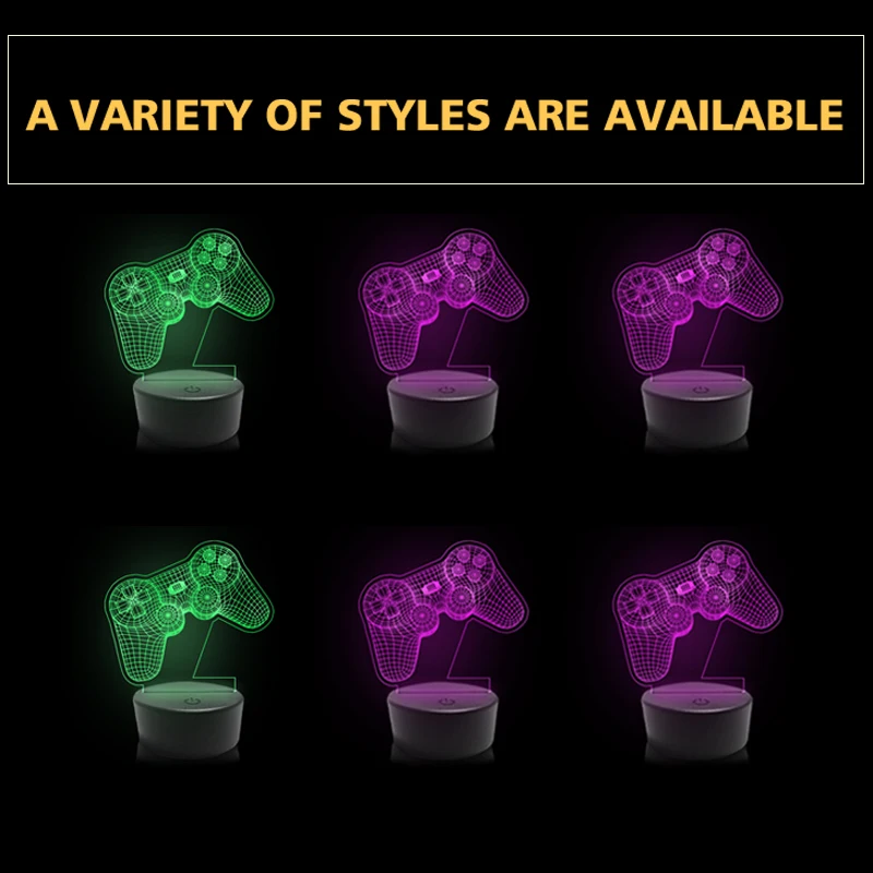 

1PC-POP ustom Personalized Table Lamp 3d Night Light LED Night Light For Bedroom Decoration