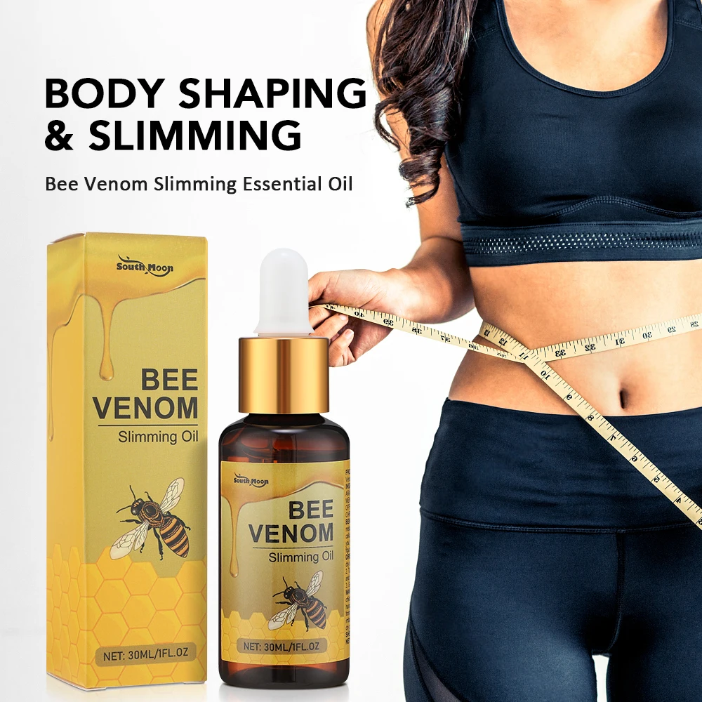 Weight Loss Products Bee Venom Essential Oils Slimming Fat Burning Waist Leg Belly Massage