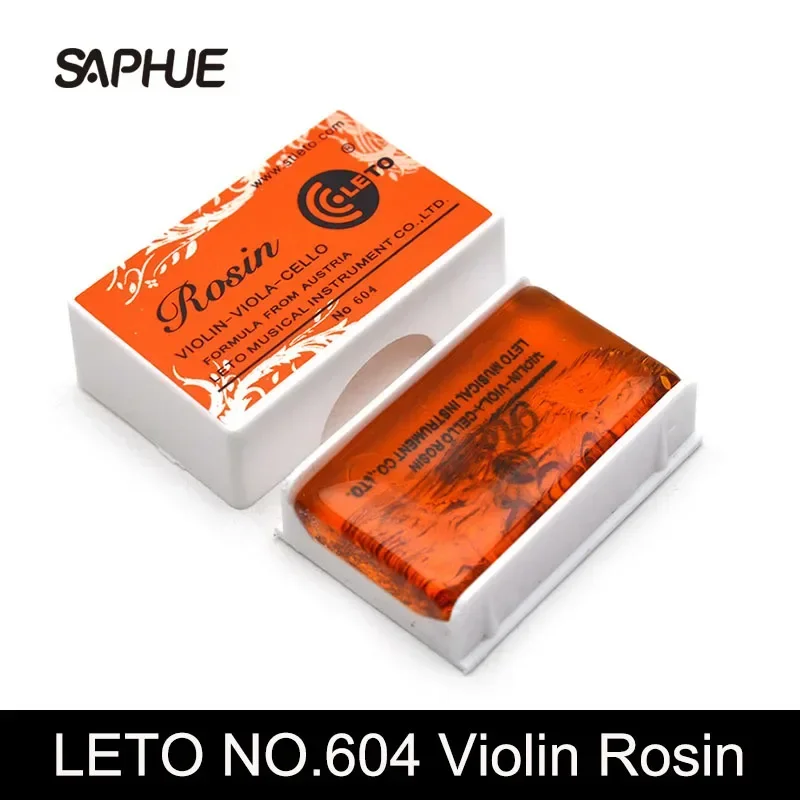 

2Pcs Leto Rosin For Violin Viola Cello 604 Resin Bowed String Instrument Violin Accessories Bow Strings Rosin