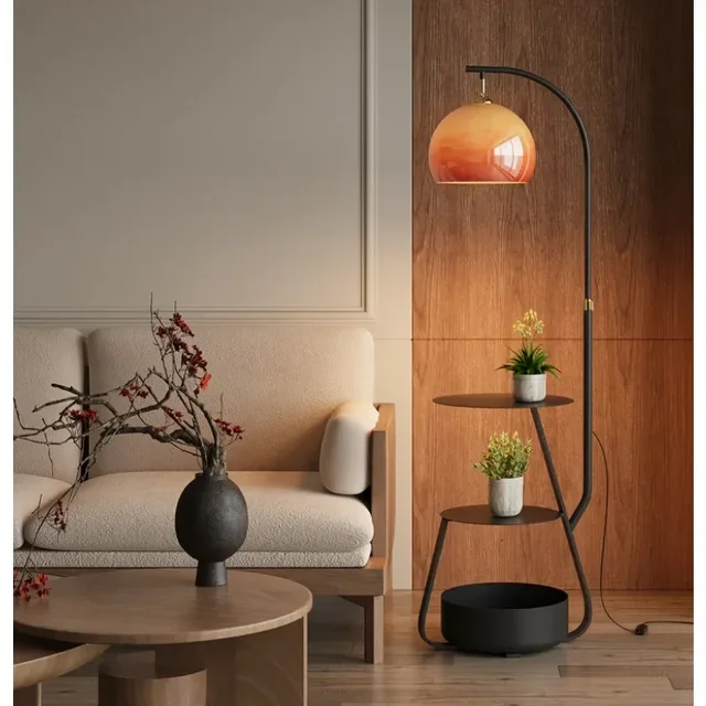 Remote Control Dim E27 Led Floor Lamps for Living Room Sofa Side Wireless Rechargeable Standing Lamp Bedroom Bedside Light