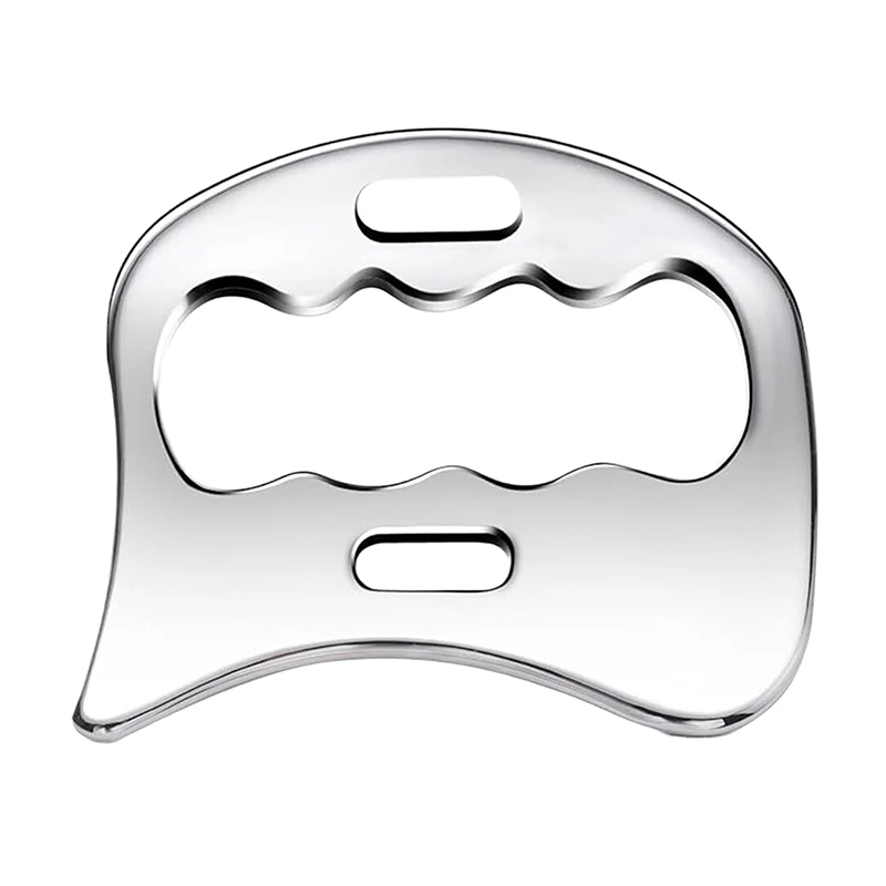 Edelstahl Gua Sha Stick Tiefe Gewebe Entspannen Cellulite Massagegerät Für Körper Abnehmen Schaben Bord Muskel Massage Entspannung – Detail 8