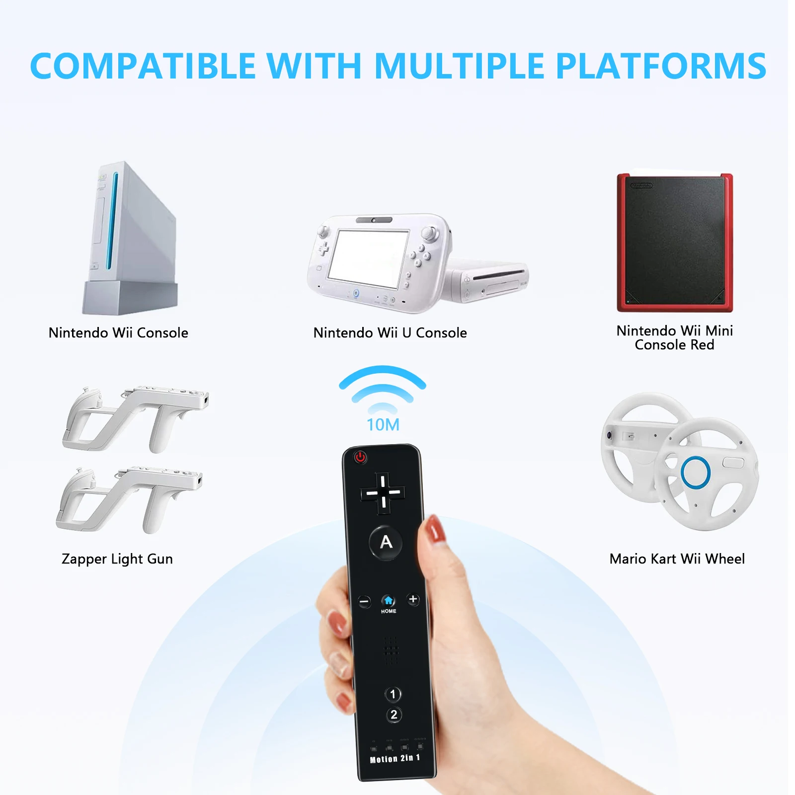 Wii  Ʈѷ, Wii   Nunchuck Ʈѷ, Wii  Wii U( Motion Plus)  Ǹ ̽ 