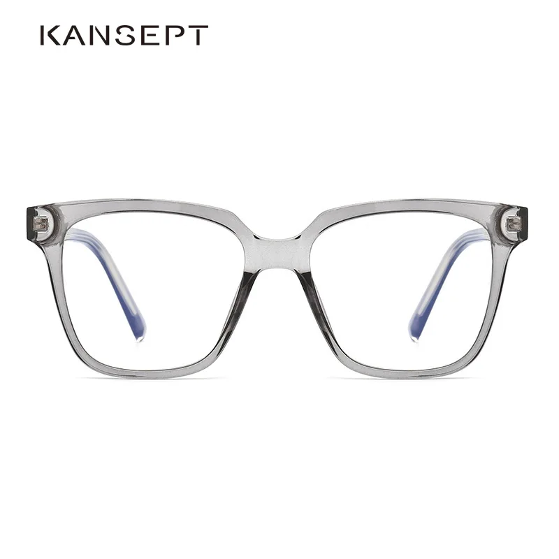

KANSEPT Optical Glasses Frame Women tr90 Square Spectacle Frames Men Fashion High Quality Metal Prescription Eyeglasses Retro