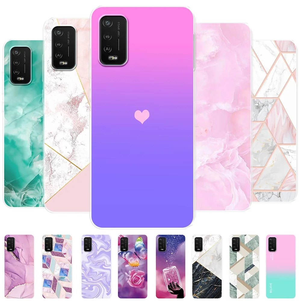 Per Wiko Power U10 Custodia Power U20 Cover Soft Silicone Love Heart Fundas Per Wiko Power U10 Custodia Per Telefono Per Wiko Power U20 Coque