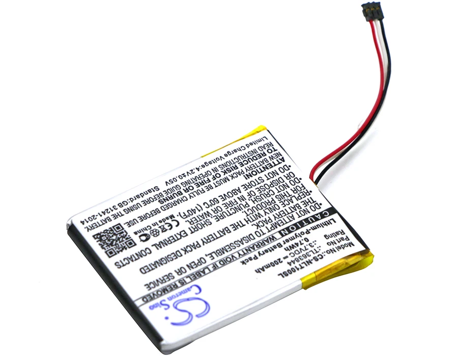 Batteria Nest Tl363844 Da 200Mah Per L'Apprendimento Del Termostato 1St Genera T100577