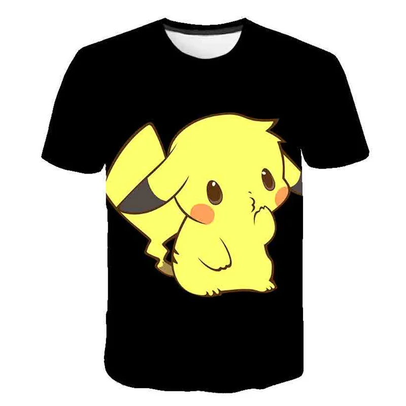 roblox t shirt 2022 New Summer 3d printed t-shirt cool fashion t shirt for boy and girl anime pokemon print t shirt summer kid's short sleeve essential t shirt