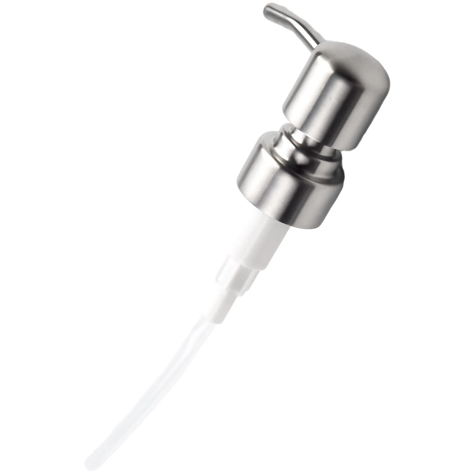 304 Stainless Steel Hand Liquid Soap Pump Dispenser Head Nozzle Bathroom Kitchen Soap Shampoo Dispenser Pump Head 28 Thread soap dispenser,soap pump,soap dispenser head