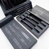 JP Pentel 60th Anniversary Limited Low-Center-of-Gravity 0.5mm Black Mechanical Pencil Metal GRAPH Set PG505/PG1015 Drawing Tool 6