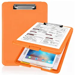 Compact A4 Storage File Folder with Metal Clip and 180° Expansion (8008)