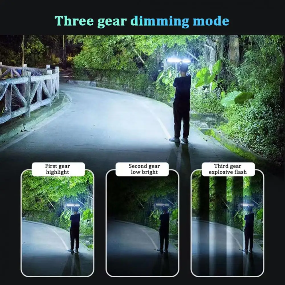 Long LED Tube Night Light Magnetic 17CM 32CM 52CM USB Rechargeable Emergency Light Outdoor Portable Long Strip Emergency
