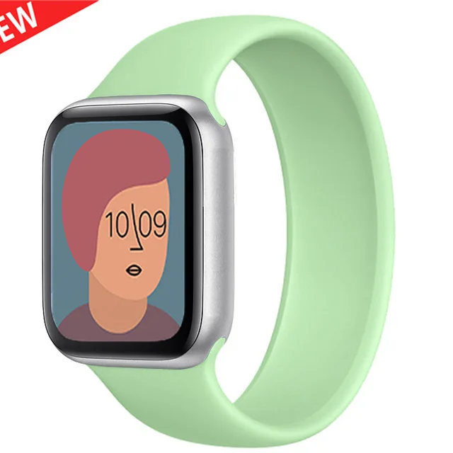 Elastic Silicone Solo Loop Strap