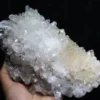 Newly Discovered Transparent Natural White Chrysanthemum Crystal Cluster Quartz Specimen 3