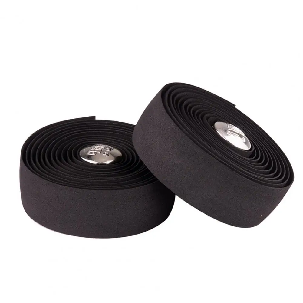 Bicycle Handlebar Tape 2Pcs Simple Bike Bar Tape Breathable Shock Absorption Protection Good Texture Bike Grip