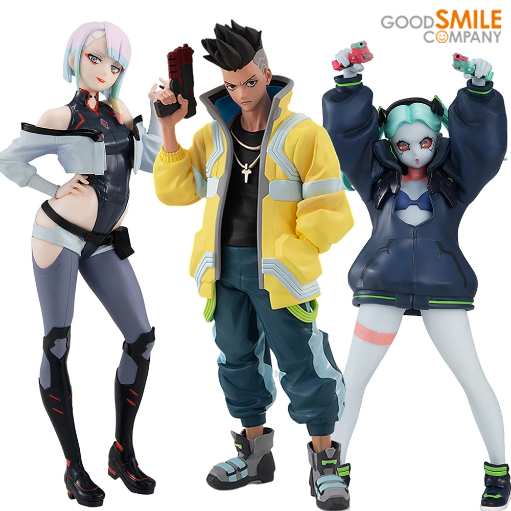 

Good Smile Company Pop Up Parade Cyberpunk: Edgerunners David Martinez Lucy Rebecca Collectible Anime Action Figure Model Toys