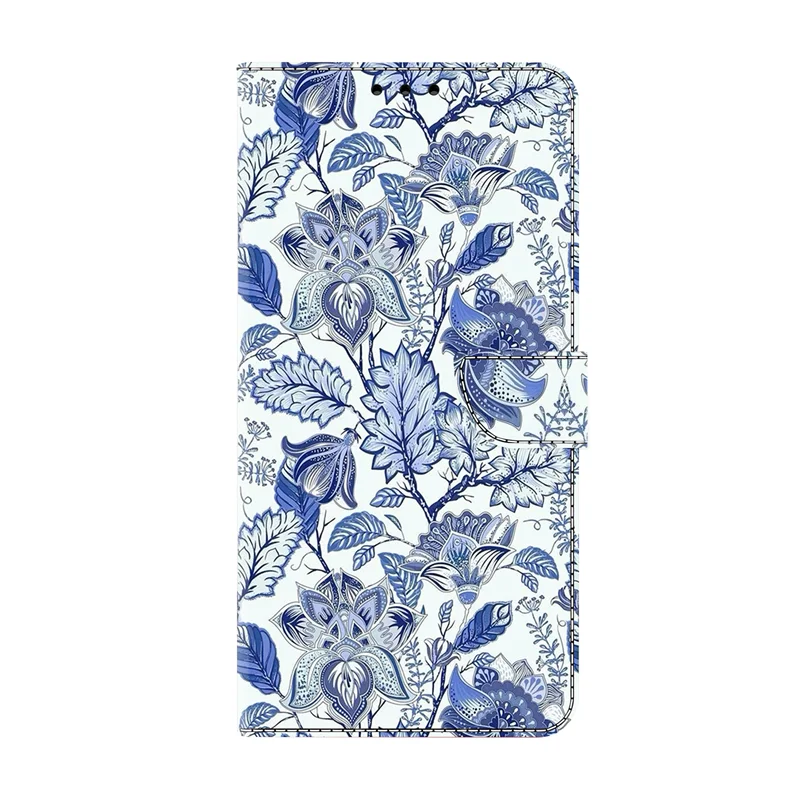 Premium Painted Wallet Flip Stand Case for Samsung Galaxy A17 - Elegant Book Cover Design