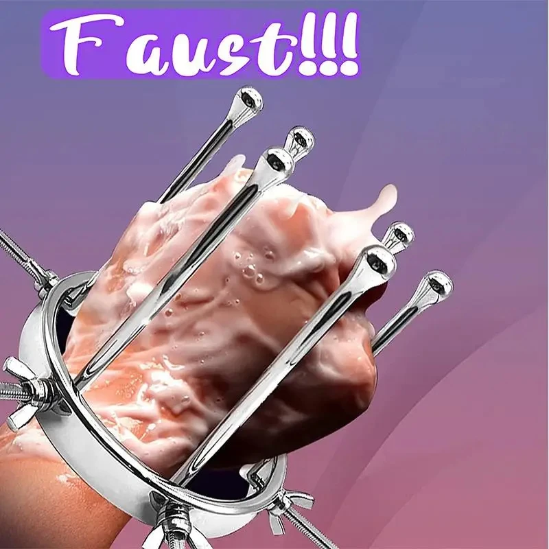 Metal Anal Expander Vaginal Dilator Spreader Huge Speculum Masturbation Plug Fisting Sex Toy Women Men Exotic Anus Accessories
