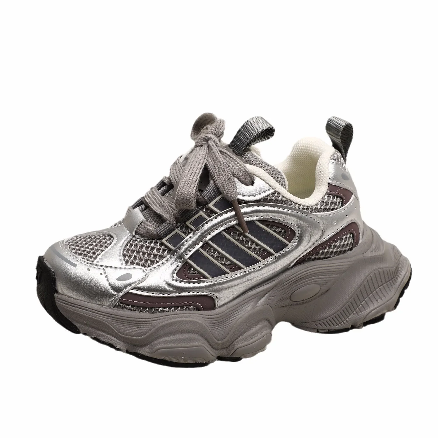 

Children's Fashion Breathable Chunky Sneakers Kids Boys Girls Bottom Platform Vulcanize Shoes Toddler Girl Luxury Casual Shoes