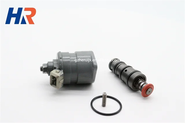 Original Excavator Electric Parts Hydraulic Pump Solenoid