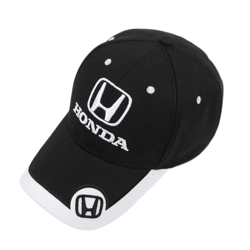 Sports Headwear Honda Hip-hop Baseball Cap for Honda Civic Accord CRV Hrv Jazz Outdoor Summer sports headwear