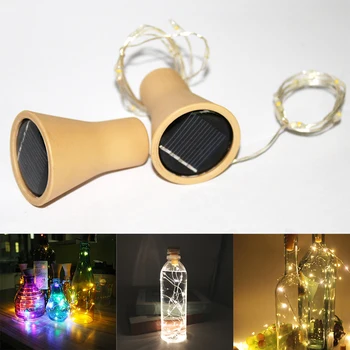 태양광 방수 끈 조명, 야외 화환 태양광 램프, 정원 장식, 1m, 10led, 3M, 30led