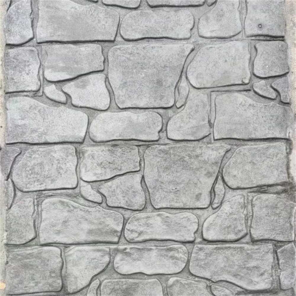 Concrete Molds Embossing Mold Art Retro Culture Stone Color Concrete Printing Mold Cement Embossing Floor Pavement Mold