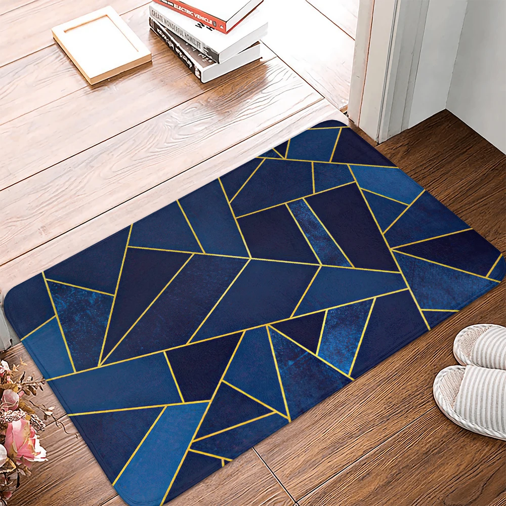 Alfombra Bienvenido a mi Cocina Azul