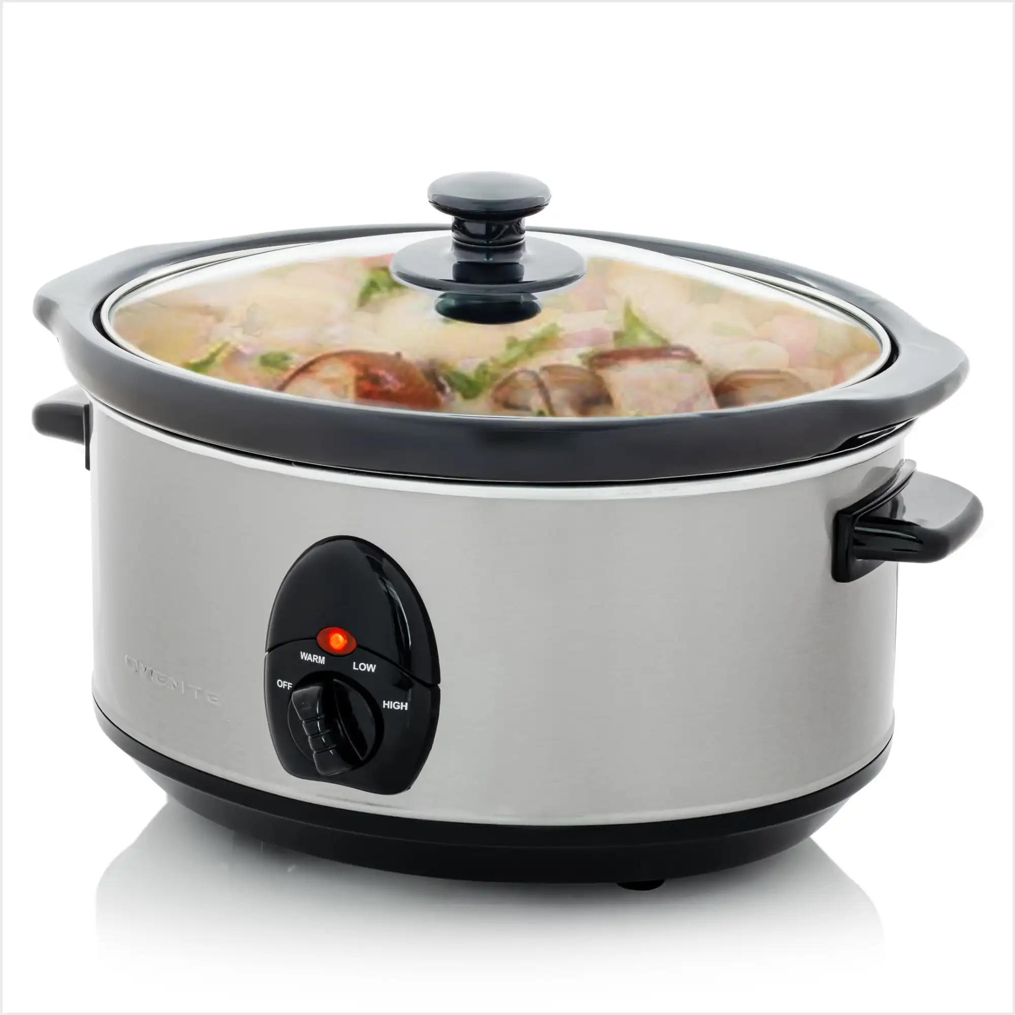 

OVENTE Electric Slow Cooker 3.7 Quart