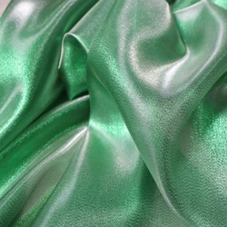 Radiant Golden Silk - Blend Reflective Stage Wear Fabric - 3M (Pearl green)