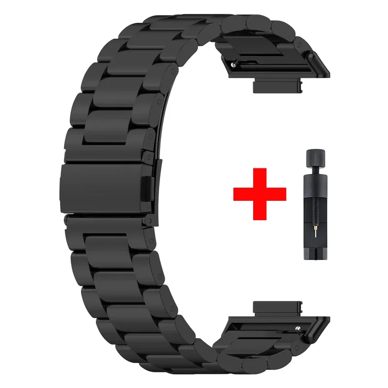Luxury Stainless Steel Metal Strap - Premium Replacement Bracelet Wristband