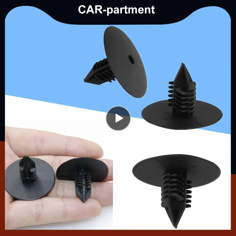 

10PCS/Set Auto Car Fastener Clip Car Wheel Arch Lining Splash Guard Trim Clips Auto Fastener For Renault Clio MK2 Accessories