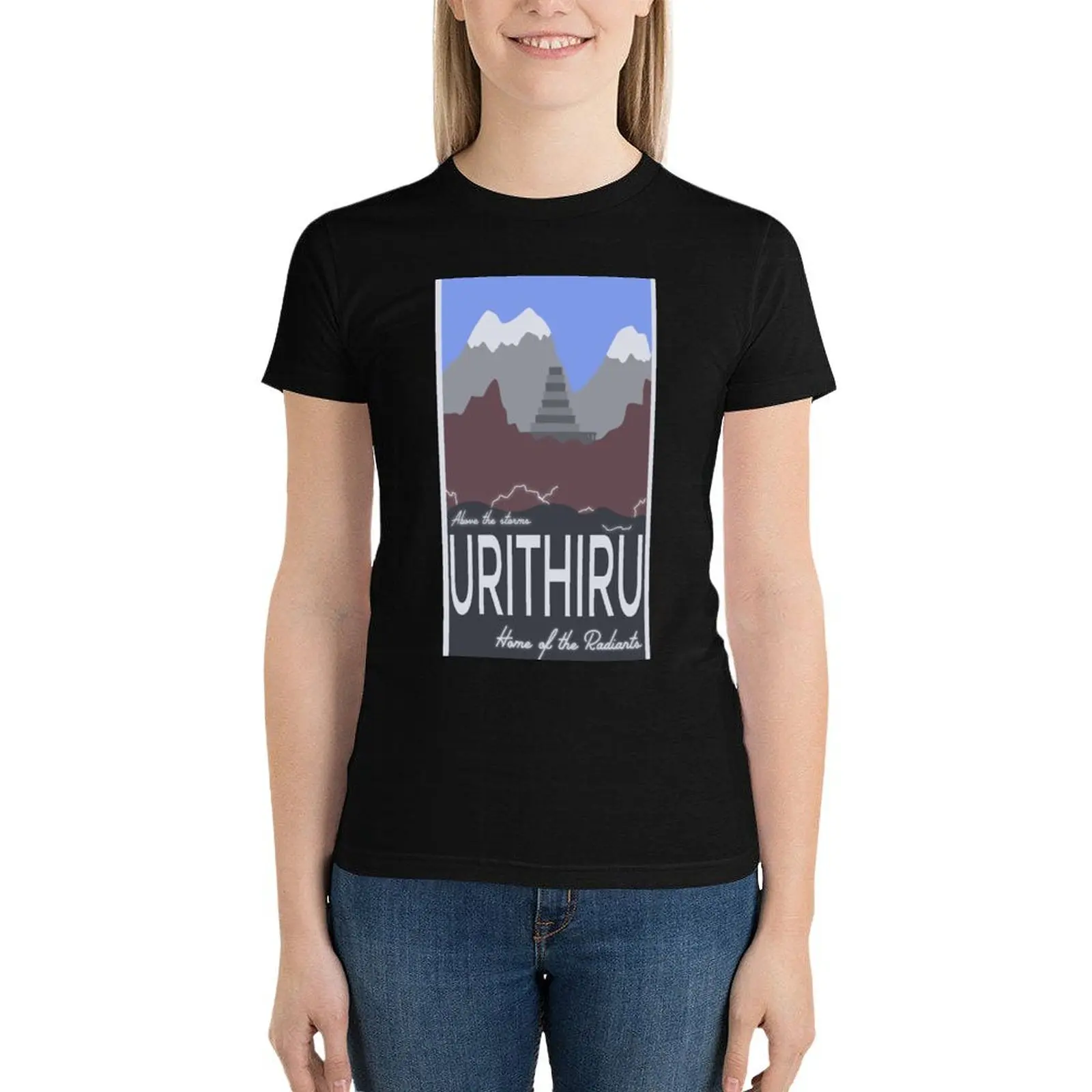 

Urithiru! T-Shirt graphics funny summer top T-shirt Women