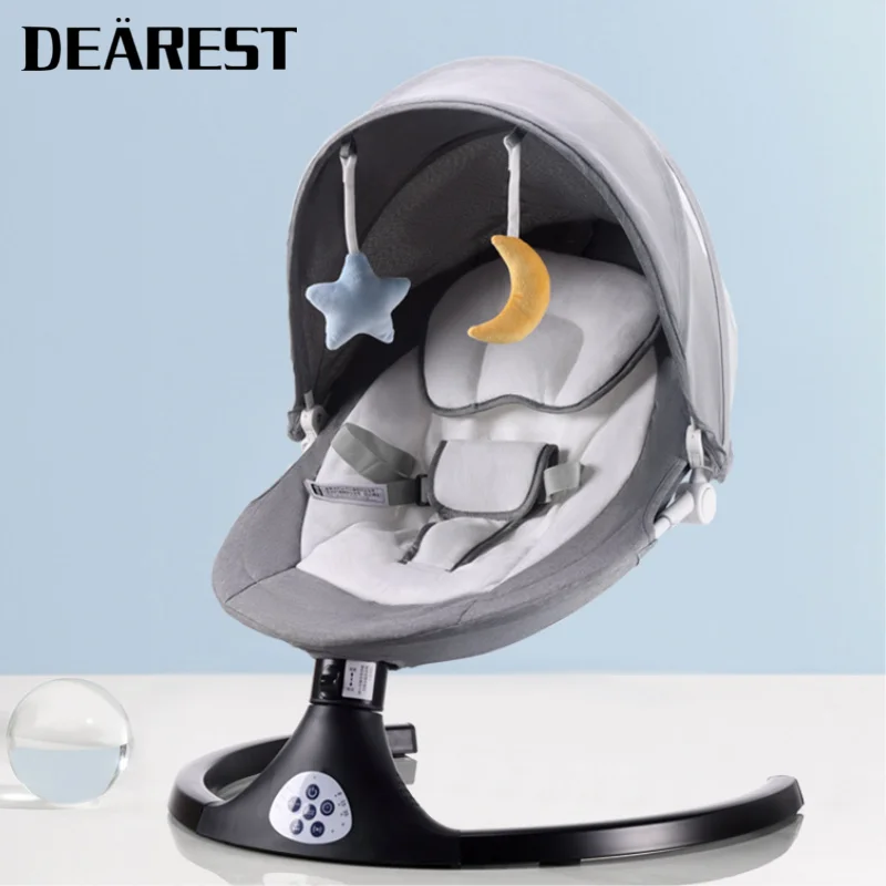 

Dearest Baby Swing Electric Bluetooth Baby Comfort Rocking Chair Smart Five Swing Babies Swing Chair Electric Baby Cradle Bed