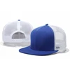 New Custom Logo Adjustable Unisex Mesh Flat Brim Baseball Caps Hip Hop for Men Snapback Trucker Cap Women Casual Shade Dad Hat 4