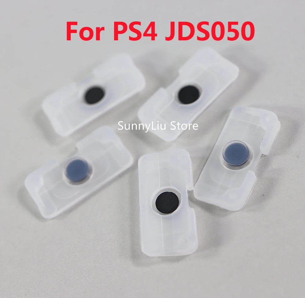 100Pcs Home Key Button Cuscinetti In Gomma Siliconica Per Controller Sony Playstation 4 Ps4 Jdm050 055 Jds050 055