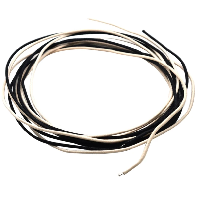 

6.5ft 2 Color (13 Feet Total) Cloth-covered Pre-tinned Stranded Pushback 22Awg Vintage Wire Guitar Wiring Kits Harnesses