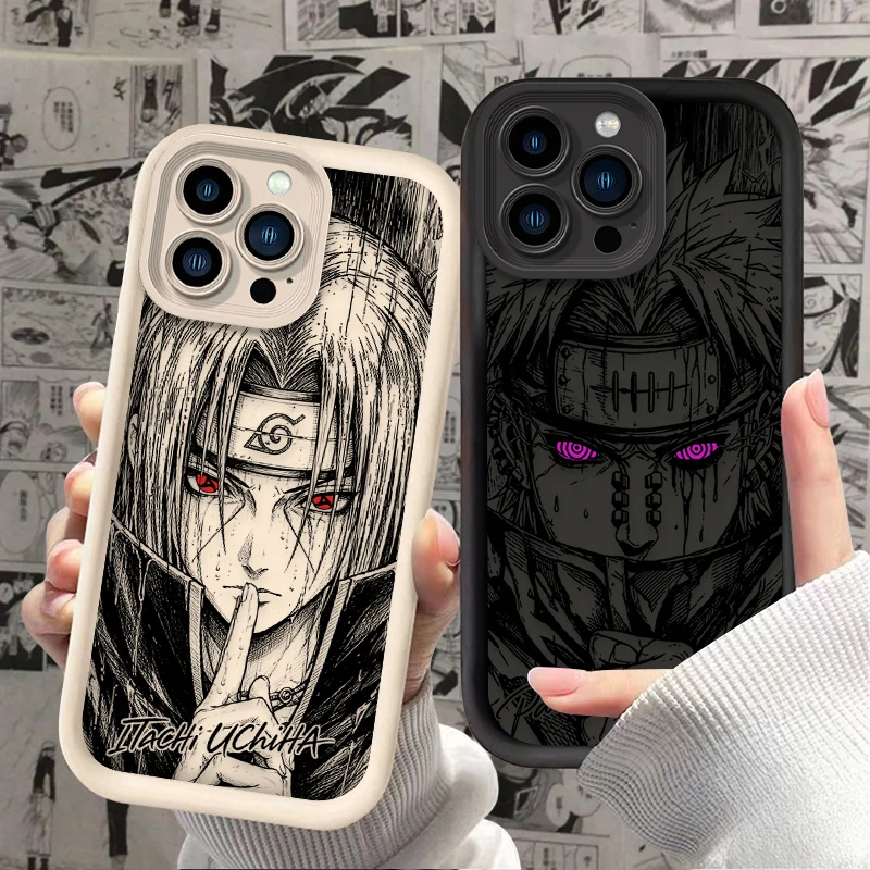 Premium Anime Case Featuring Naruto Akatsuki Characters