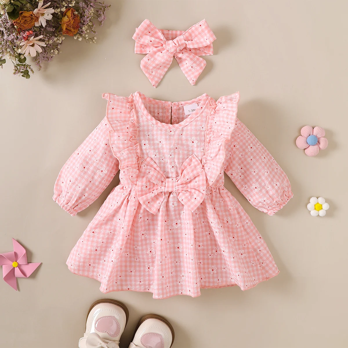 Baby Girl Floral Dress 1