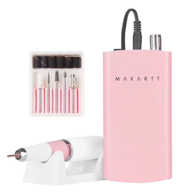 MALORY 30000RPM Nail Drill: Rechargeable, Portable, Electric E File