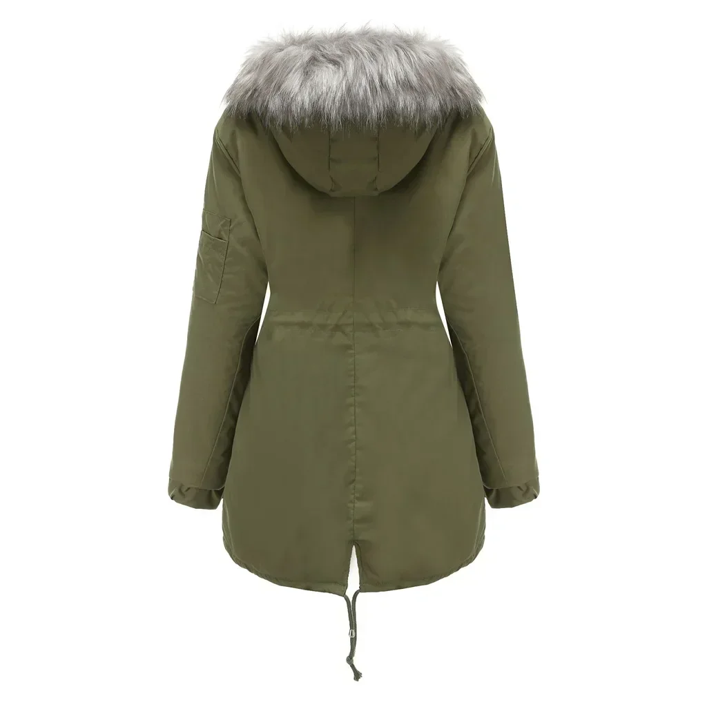 Winter Jacket Woman 2025 Coat Female Long Jackets Hooded
