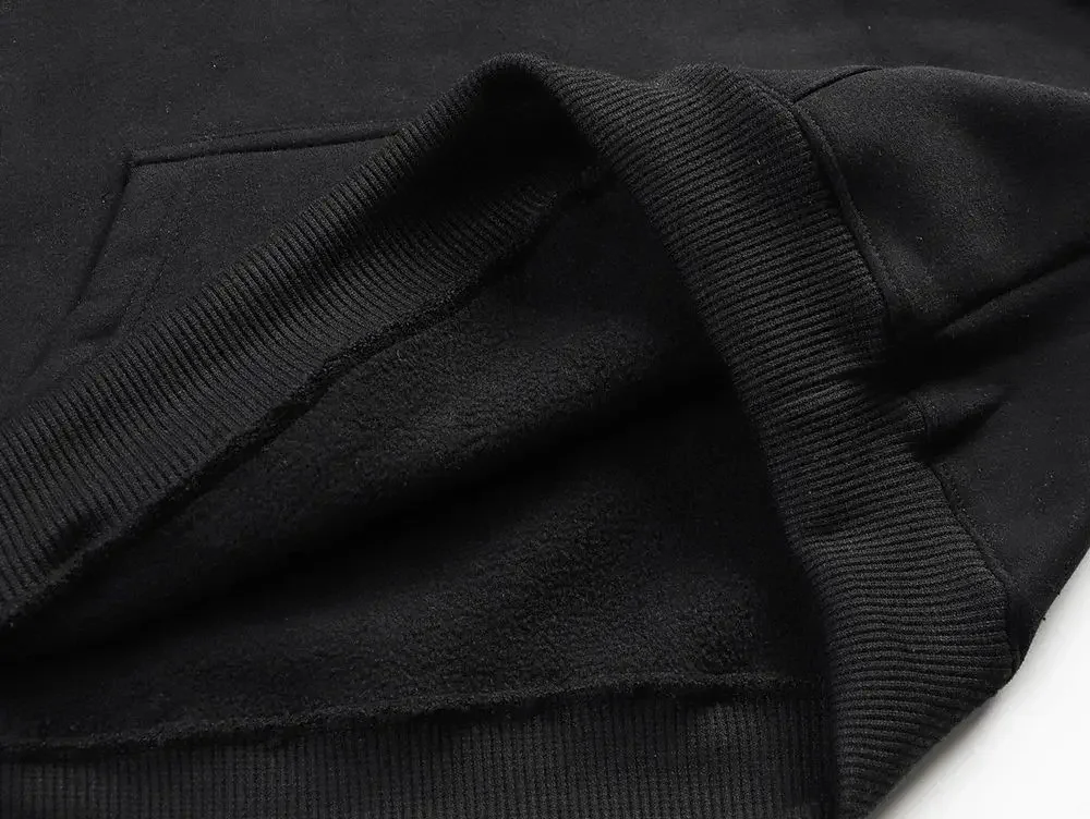 Hooded Sweater Jacket Hoodie Jumper Pure Cotton Letter Printing Men Women Couples